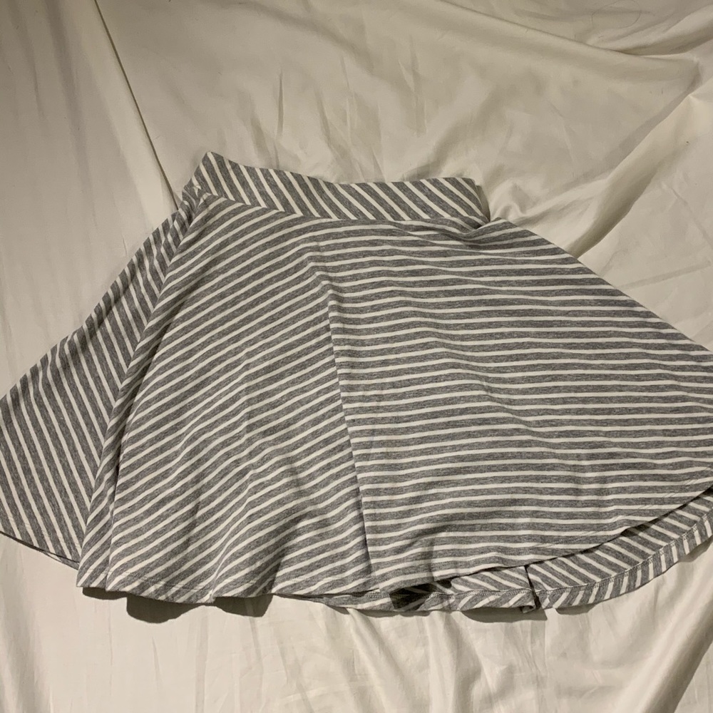 SO stripped skirt